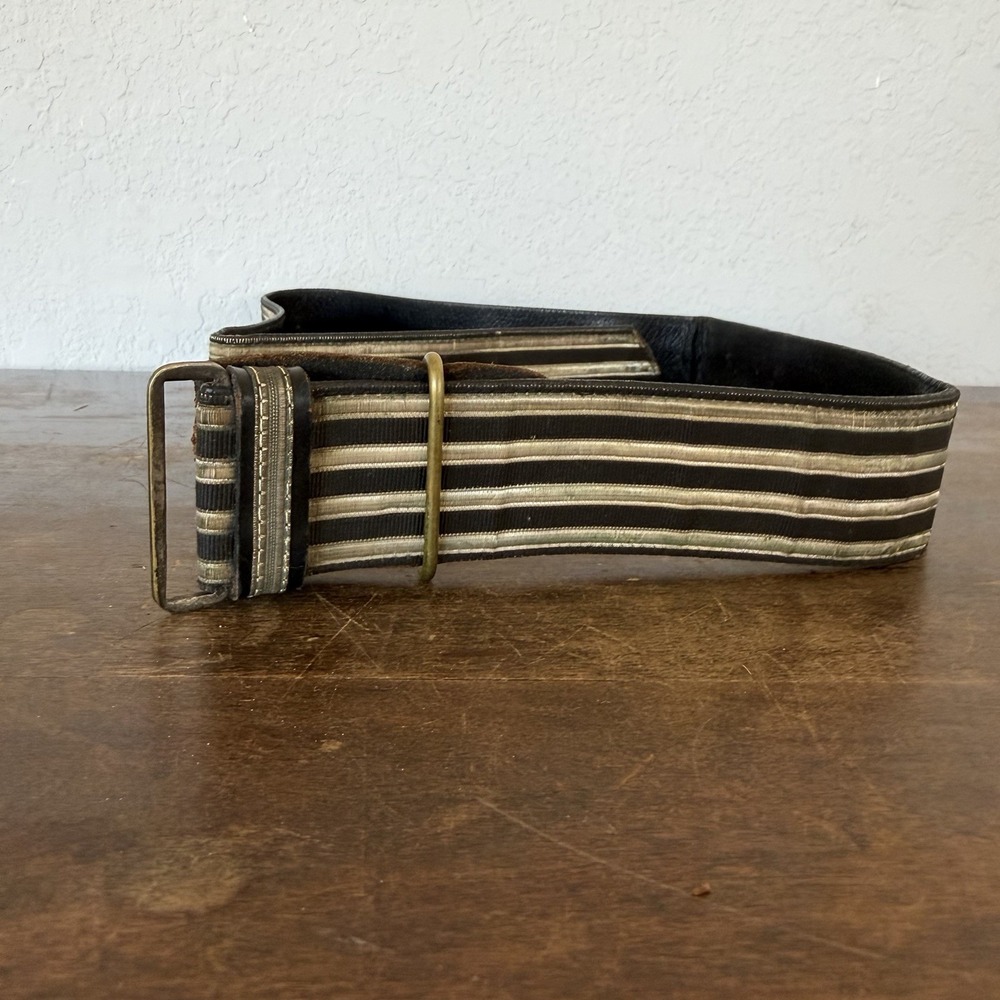 Antique Masonic Fraternal Ceremonial‎ Knight Templar Ceremonial Sword Belt